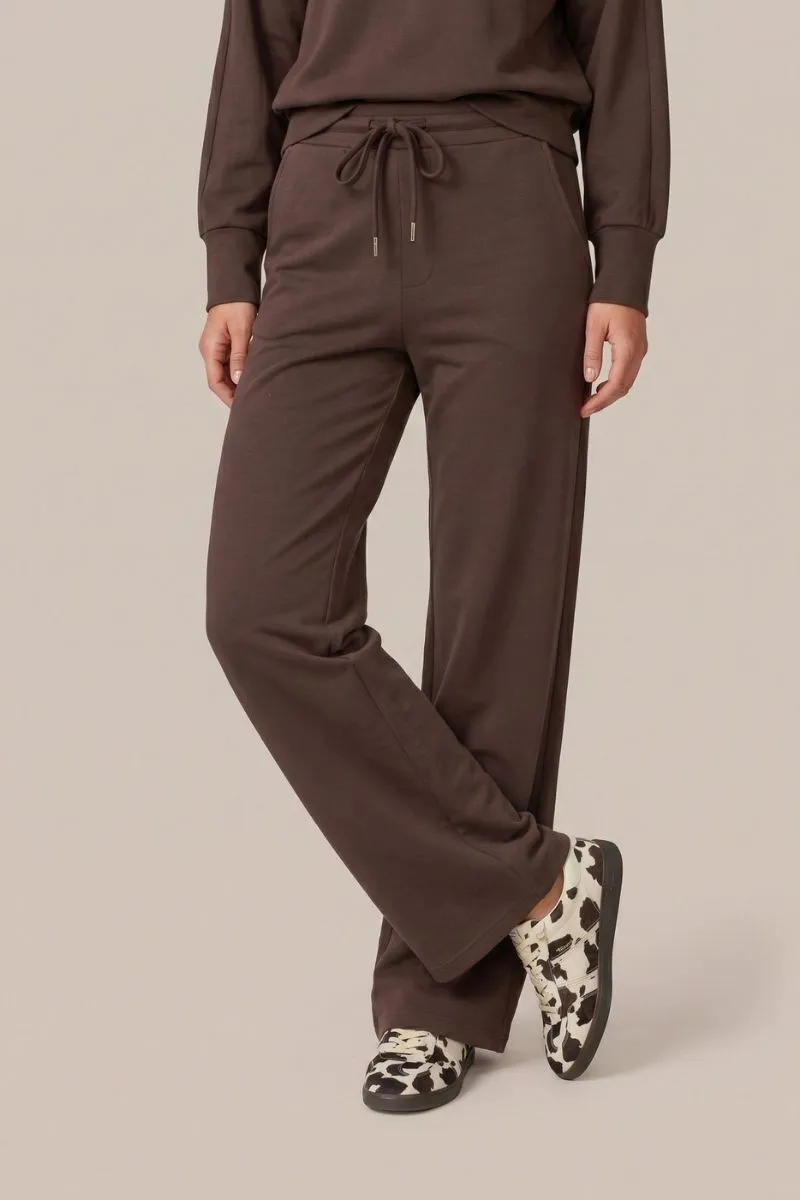 CS The Label Penelope Pants Mocha Brown, damesbroek in Mocha Brown